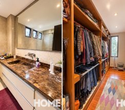 15Modern Bathroom and Walk-In Closet Duo