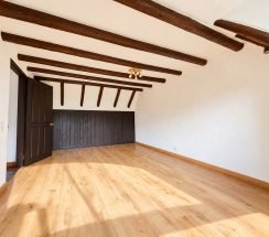 17Rustic Modern Room with Exposed Beams