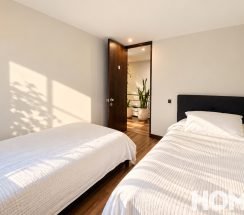 23Sunlit Modern Twin Bedroom