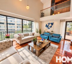 3Sunlit Modern Mezzanine Living Room