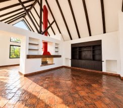 9Sunlit Rustic Modern Living Room