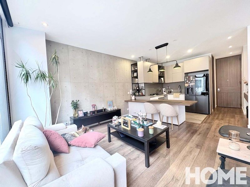 MODERNO E ILUMINADO APTO DE 2HABS CON TERRAZA PRIVADA – VENTA – Cr17A Cll123 – SANTA BÁRBARA