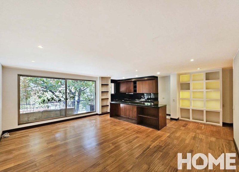 ILUMINADO Y AMPLIO APTO DE 2HABS CON VISTA VERDE Y TERRAZA – RENTA – Cra8 Cll97 – CHICÓ RESERVADO