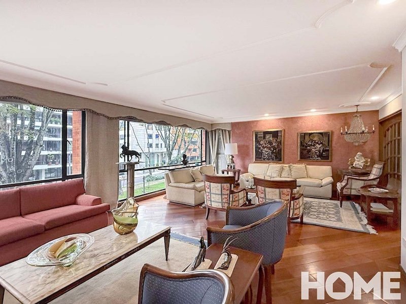 CLÁSICO APTO DE 3HABS, ESTUDIO Y UNA AMPLIA TERRAZA – VENTA – CHICÓ RESERVADO – Cll 94 Cra 9