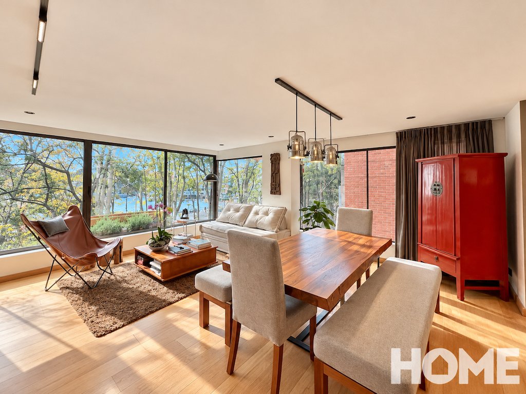Sunlit Modern Living and Dining Room copy
