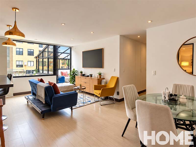 MODERNO Y AMPLIO APTO DE 3HABS, ESTUDIO, CBS Y 2 TERRAZAS – VENTA – Cr20 Cll122 – SANTA BÁRBARA