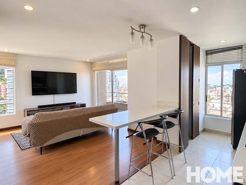HERMOSO APTO DE 1HAB, BALCÓN Y VISTA EN KANDINSKY – VENTA – Cll64 Cr1 – CHAPINERO ALTO