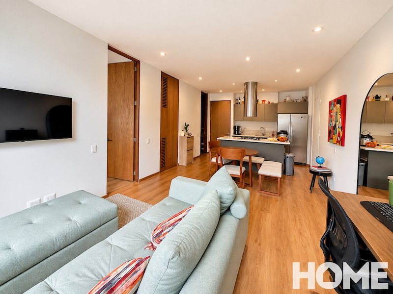 INCREÍBLE APTO CON EXCELENTE UBICACIÓN DE 1 HAB EN ARTEK HOME – RENTA – Cr18 Cll93 -CHICÓ